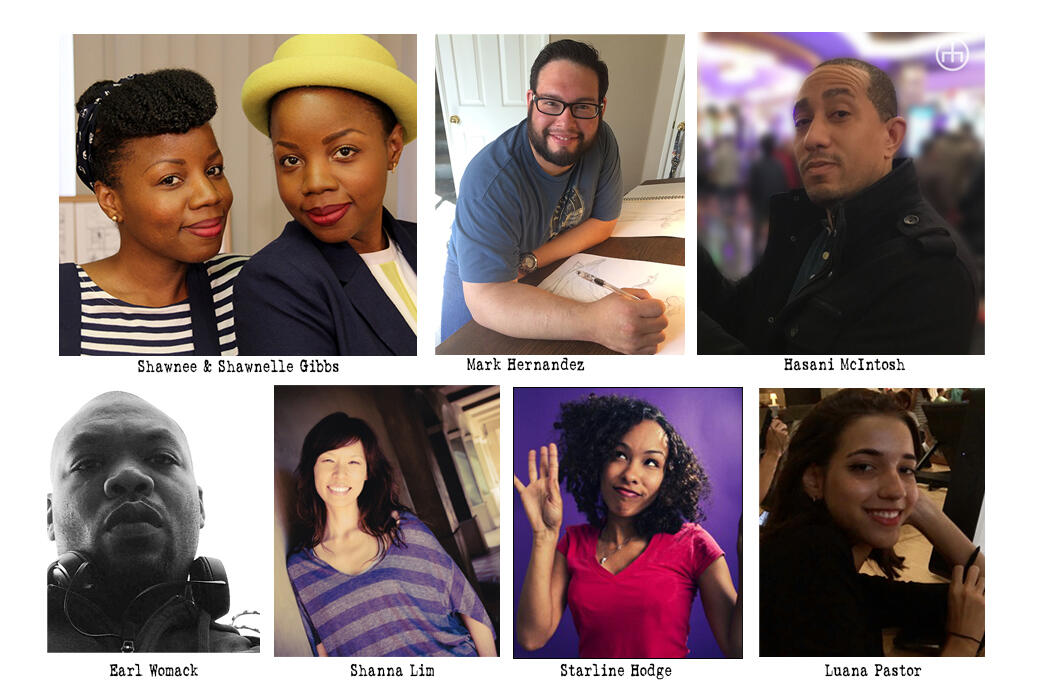 Invention of E.J. Whitaker art team Shawnee Gibbs, Shawnelle Gibbs, The Gibbs Sisters, Mark Hernandez, Hasani McIntosh, Earl Womack